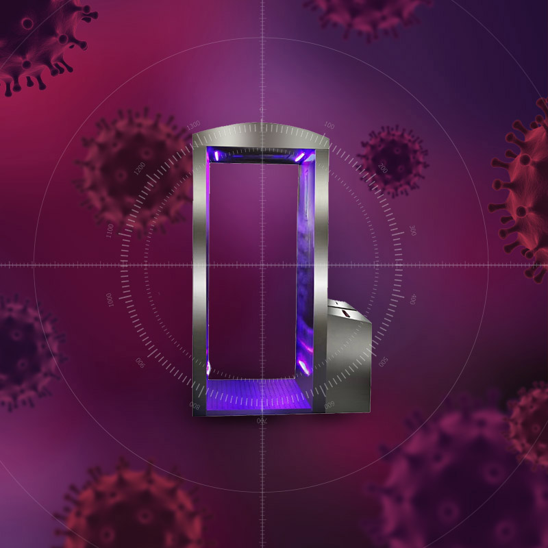 Komora za detekciju temperature i dezinfekciju